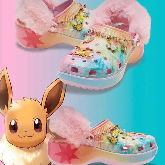 Crocs Classic Platform Clog 
Pokémon Eevee (Women's)
Style: 211429-90H - Picture 5 of 6